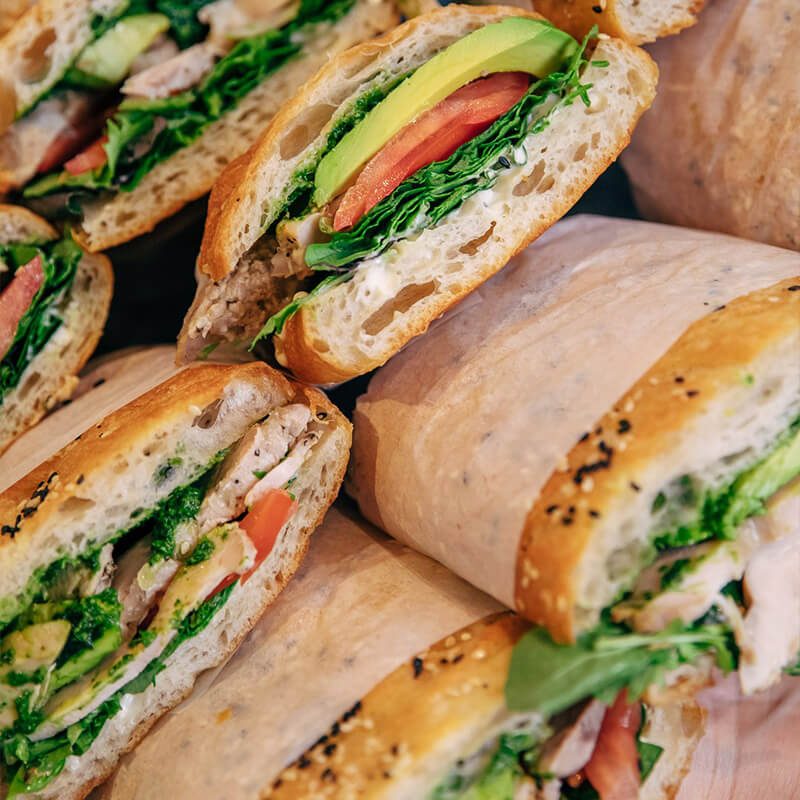 Gourmet Wraps & Sandwiches Gusstop Events & Catering