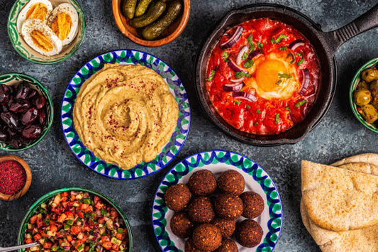 Middle Eastern Flat Bread Station