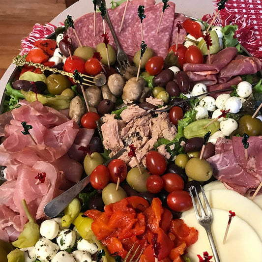Antipasto mezze platter