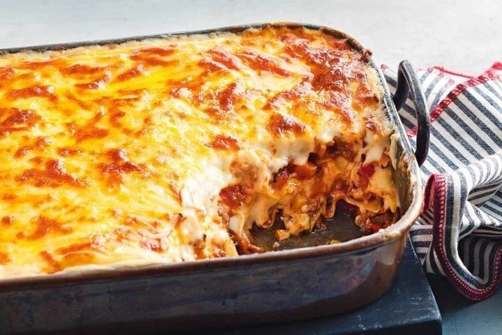 Classic beef lasagne