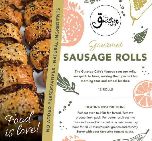 Gourmet sausage rolls